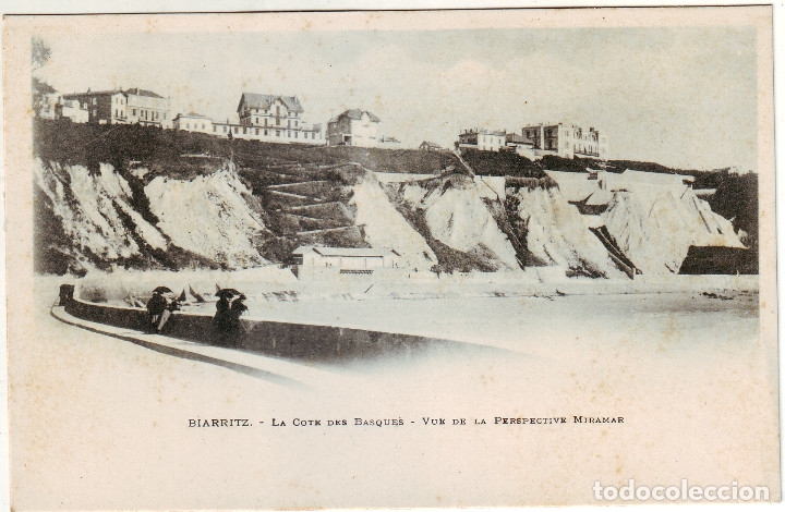 Postales: FRANCIA. BIARRITZ. LA COTE DES BASQUES - Foto 1