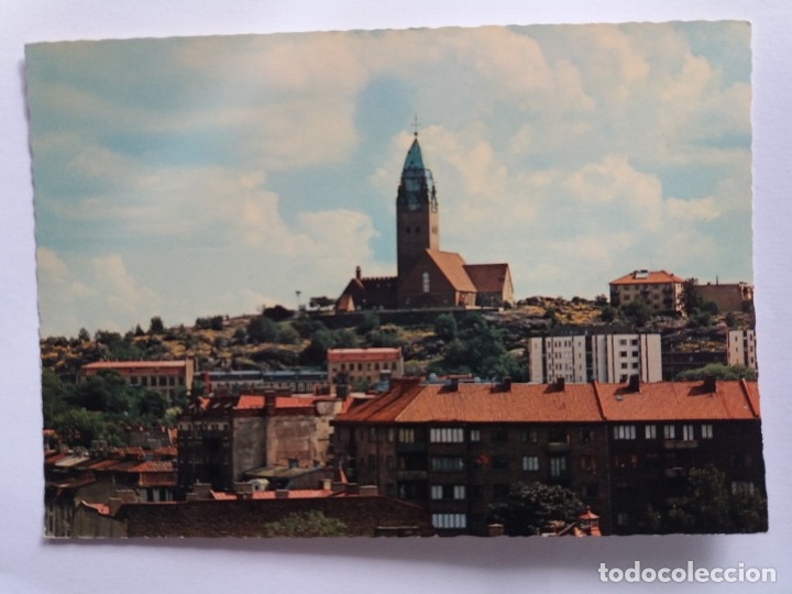 Postkarten: TARJETA  POSTAL - GOTEBORG MASTHUGGSKYRKAN - SUECIA