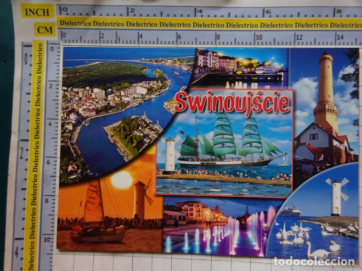 Postales: POSTAL DE FAROS. FARO DE SWINOUJSCIE, POLONIA. 502