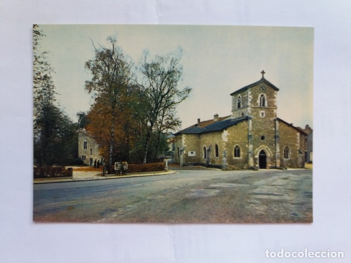 Cartoline: TARJETA  POSTAL - FRANCE - DOMR&Eacute;MY LA PUCELLE - LA CASA DE JEANNE D'ARC Y LA IGLESIA