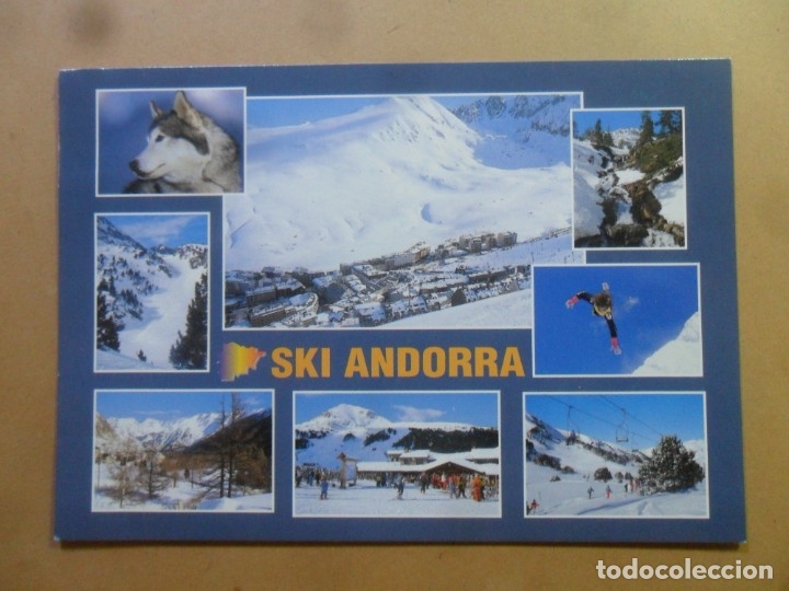 Postales: POSTAL - PRINCIPAT D'ANDORRA - SKI - ED. A. CAMPA&Ntilde;A