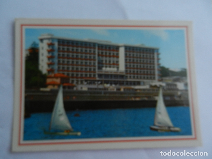 Postales: POSTAL MONTE ESTORIL-PORTUGAL - HOTEL ATL&Aacute;NTICO - SIN CIRCULAR .