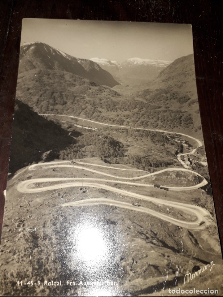 Postkarten: N&ordm; 9485 POSTAL NORUEGA ROLDAL FRA AUSTMANNLIEN