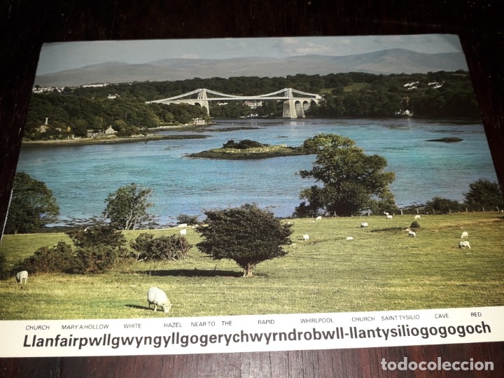 Postkarten: N&ordm; 5180 POSTAL INGLATERRA MENAI STRAITS