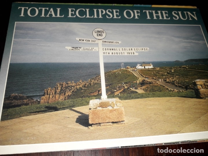Postcards: N&ordm; 33132 POSTAL INGLATERRA TOTAL ECLIPSE OF THE SUN CORNWALL AND SOUTH DEVON
