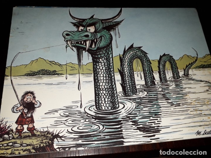 Postcards: N&ordm; 33125 POSTAL INGLATERRA THE LOCH NESS MONSTER
