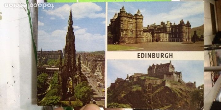 Postales: Postal Edinburgh 1964 escrita - Foto 1