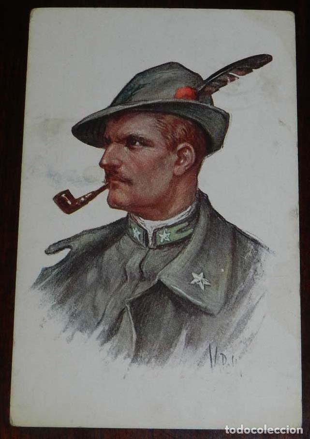 Cartoline: POSTAL DE ITALIA, ALPINI, ESCRITA