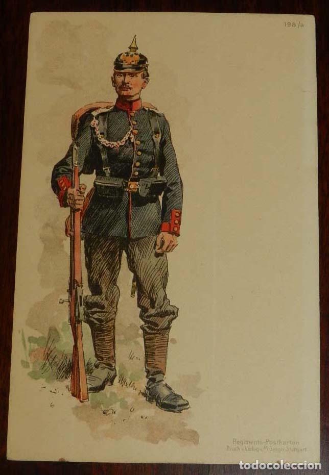 Cartoline: POSTAL DE ALEMANIA, REGIMENTS, SIN DIVIDIR Y SIN CIRCULAR