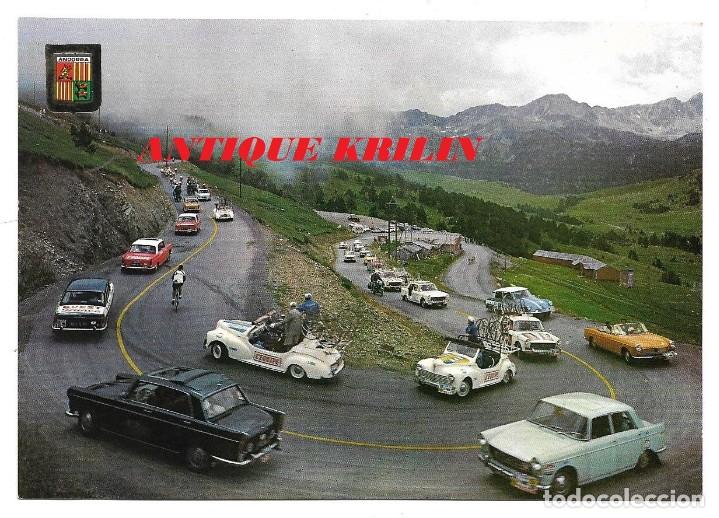 Postales: VALLS D'ANDORRA N&ordm; 1468 REVOLS REFUGI D'ENVALIRA , TOUR DE FRANCE .- ESCUDO DE ORO