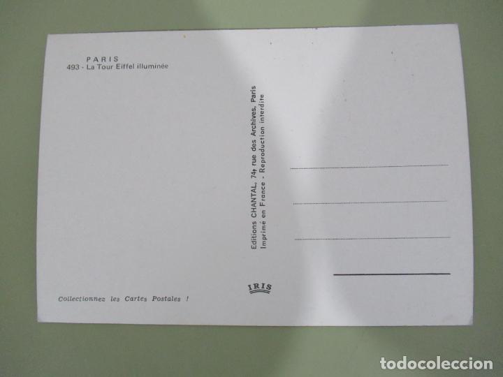 Postales: Torre Eiffel - Par&iacute;s - S/C - Foto 2
