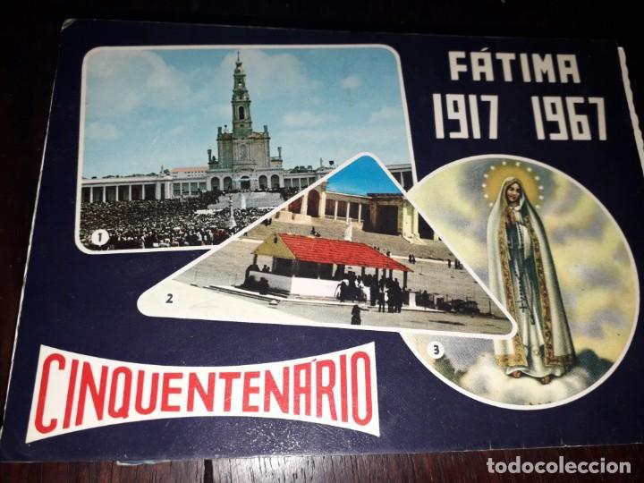 Postales: N&ordm; 33735 POSTAL PORTUGAL FATIMA CINQUENTENARIO