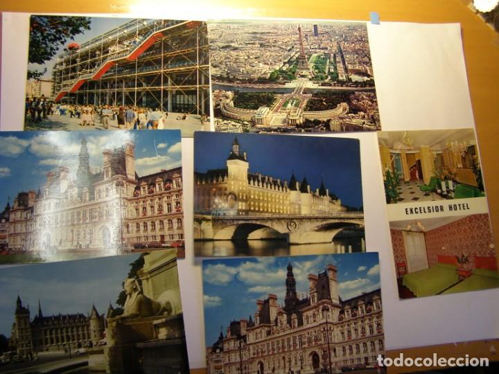 Postales: 15 postales de Paris. - Foto 2