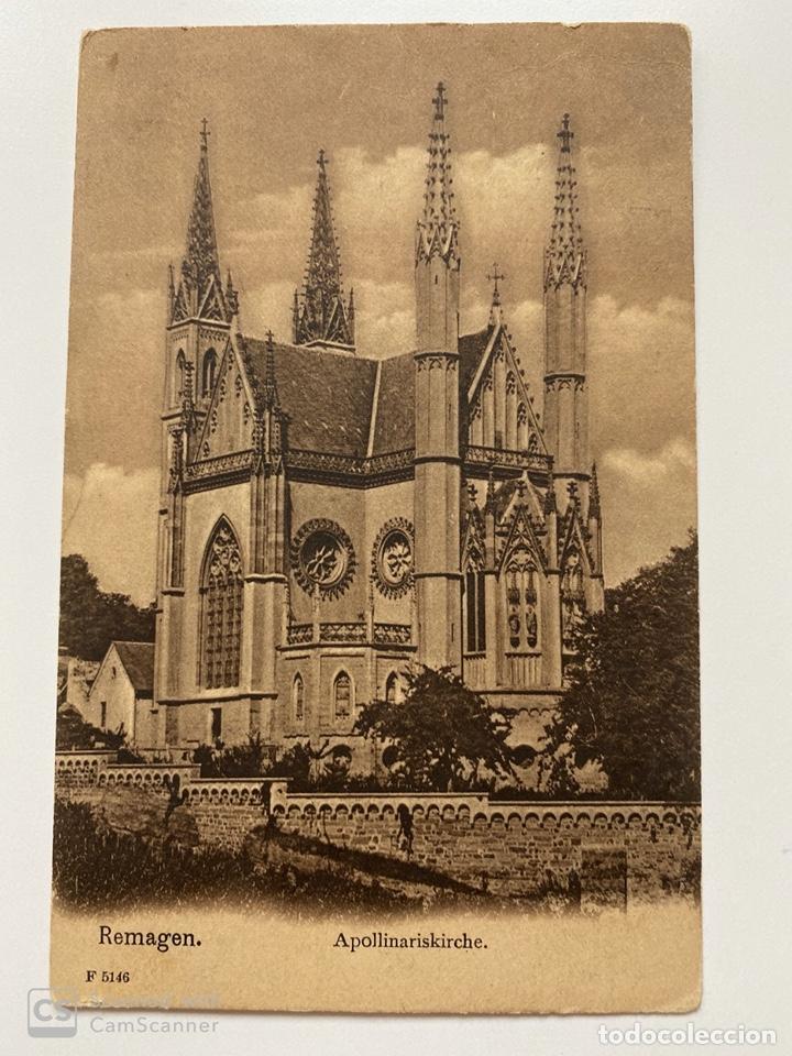 Postkarten: TARJETA POSTAL. ALEMANIA. REMAGEN. APOLLINARISKIRCHE. MEDIDAS APROX.: 9 X 13.5 CM.