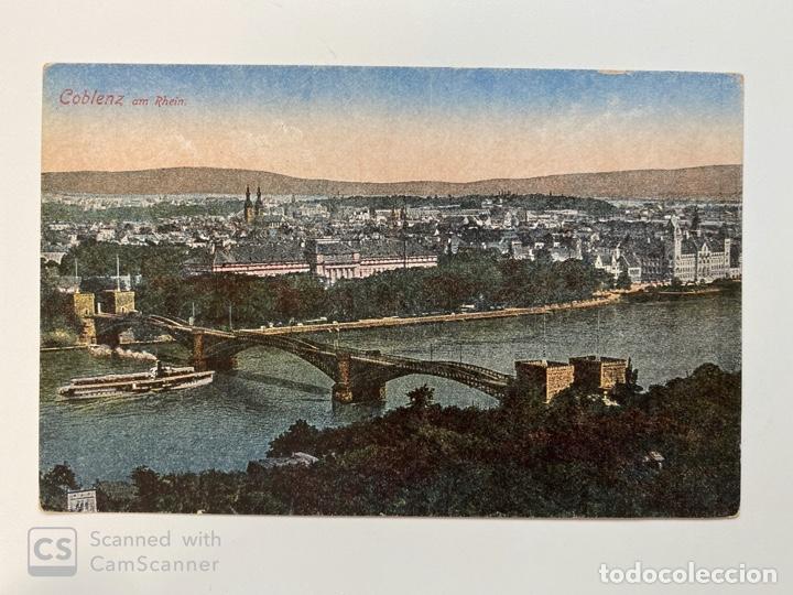 Postkarten: TARJETA POSTAL. ALEMANIA. COBLENZ AM REHIN. MEDIDAS APROX.: 13.5 X 9 CM.