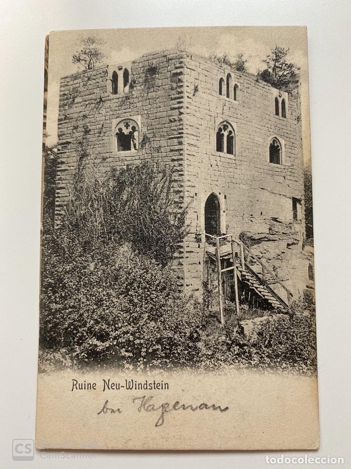 Postcards: TARJETA POSTAL. ALEMANIA. RUINE NEW-WINDSTEIN. MEDIDAS APROX.: 9 X 13.5 CM