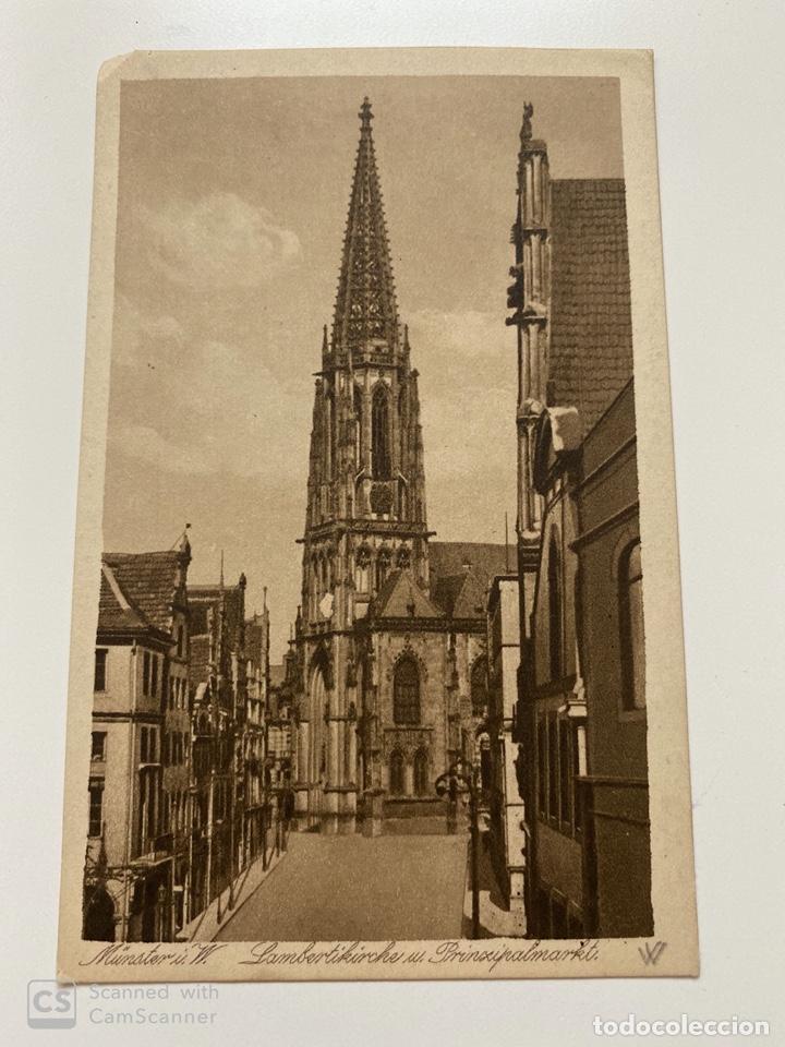 Postcards: TARJETA POSTAL. ALEMANIA. M&Uuml;NSTER I. W. LAMBERTIKIRCHE. MEDIDAS APROX.: 9 X13.5 CM