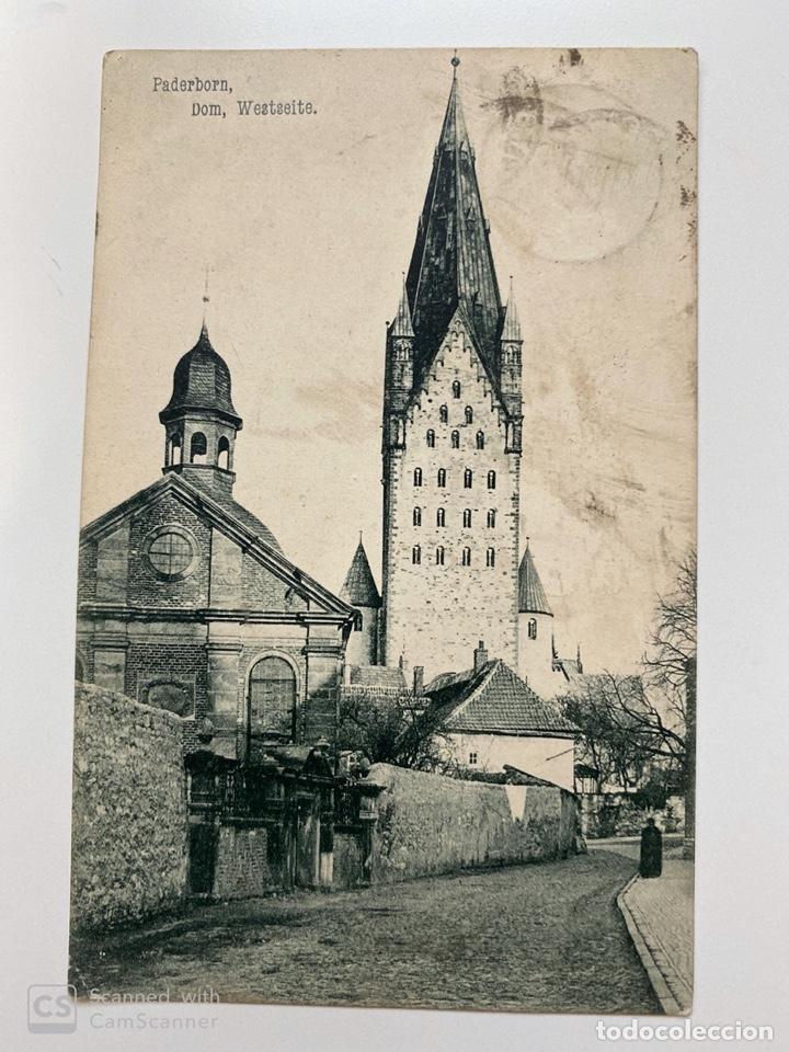 Postcards: TARJETA POSTAL. ALEMANIA. PADERBORN. MEDIDAS APROX.: 9 X 13.5  CM