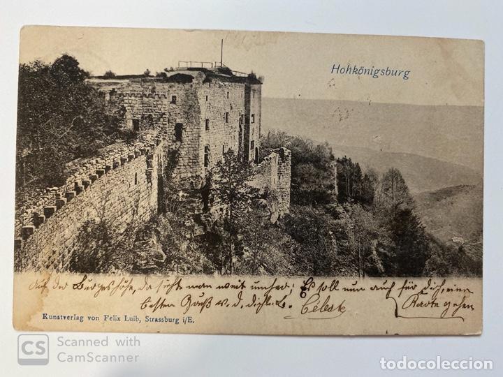 Postcards: TARJETA POSTAL. ALEMANIA. HOHK&Ouml;NIGSBURG. STRASSBUGR. MEDIDAS APROX.: 13.5 X 9 CM