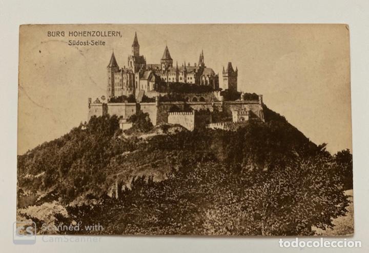 Postcards: TARJETA POSTAL. ALEMANIA. BURG HOHENZOLLERN. S&Uuml;DOST-SEITE. MEDIDAS APROX.: 13.5 X 9 CM