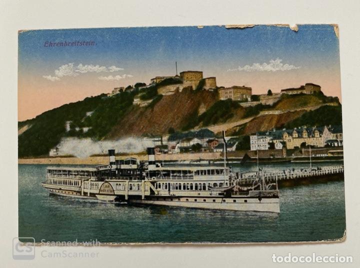 Postcards: TARJETA POSTAL. ALEMANIA. EHRENBREITSTEIN. MEDIDAS APROX.: 13.5 X 9 CM