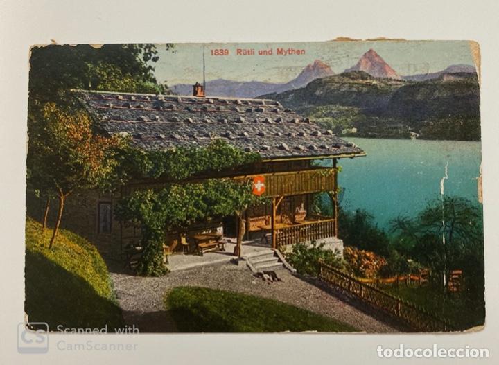 Postcards: TARJETA POSTAL. ALEMANIA. 1839. R&Uuml;TTI UND MYTHEN. MEDIDAS APROX.: 13.5 X 9 CM