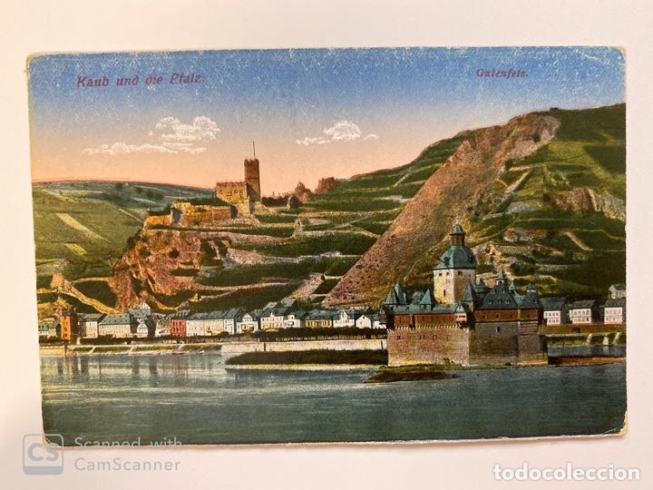 Postcards: TARJETA POSTAL. ALEMANIA. KAUB UN DIE PFALZ. GALENFELS. MEDIDAS APROX.: 13.5 X 9 CM
