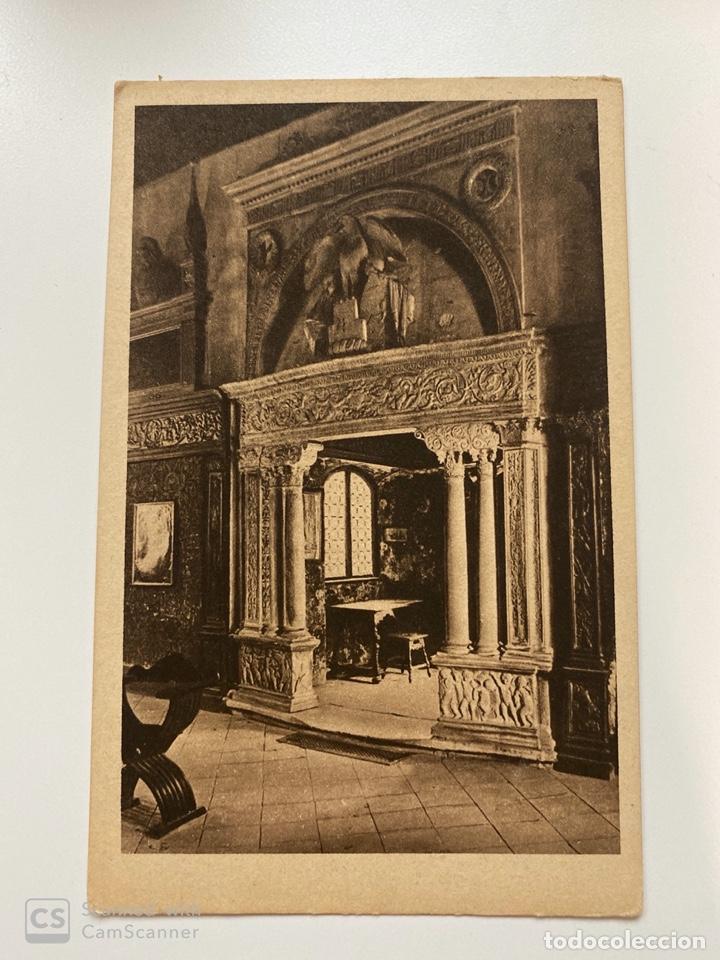 Cartoline: TARJETA POSTAL. ALEMANIA. N&Uuml;REMBERG. KAMIN IM HIRSCHVOGEL-SAAL. MEDIDAS APROX.: 9 X 13.5 CM