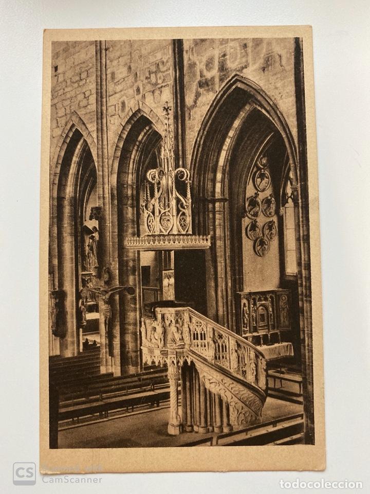 Cartoline: TARJETA POSTAL. ALEMANIA. N&Uuml;REMBERG. LORENZKIRCHE. KANZEL. MEDIDAS APROX.: 9 X 13.5 CM