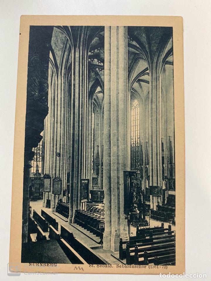 Postcards: TARJETA POSTAL. ALEMANIA. N&Uuml;REMBERG. ST. SEBALD. SEBALDUSCHOR. MEDIDAS APROX.: 9 X 13.5 CM