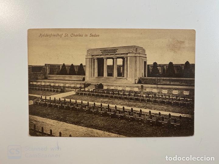 Cartoline: TARJETA POSTAL. ALEMANIA. HELDENFRIEDHOF ST. CHARLES IN SEDAN. MEDIDAS APROX.: 13.5 X 9 CM