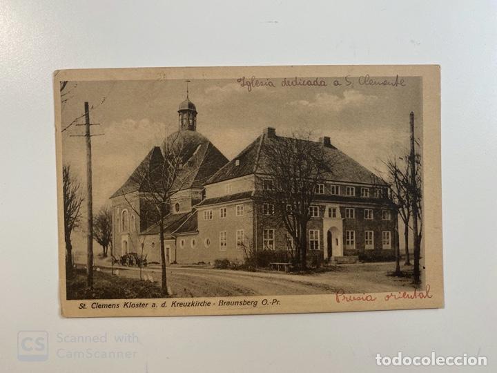 Postkarten: TARJETA POSTAL. ALEMANIA. ST. CLEMENS KLOSTER A.D. KREUZKIRCHE. BRAUNSBERG.MEDIDAS APROX.: 13.5X9 CM