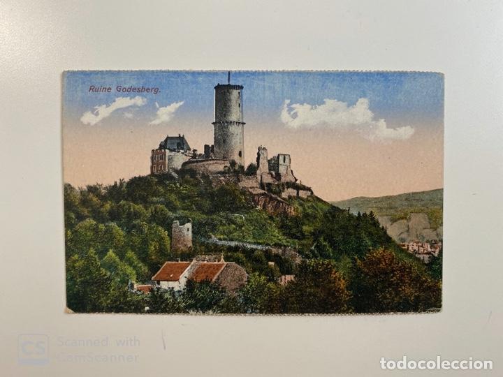 Postkarten: TARJETA POSTAL. ALEMANIA. RUINE GODESBERG. MEDIDAS APROX.: 13.5 X 9 CM