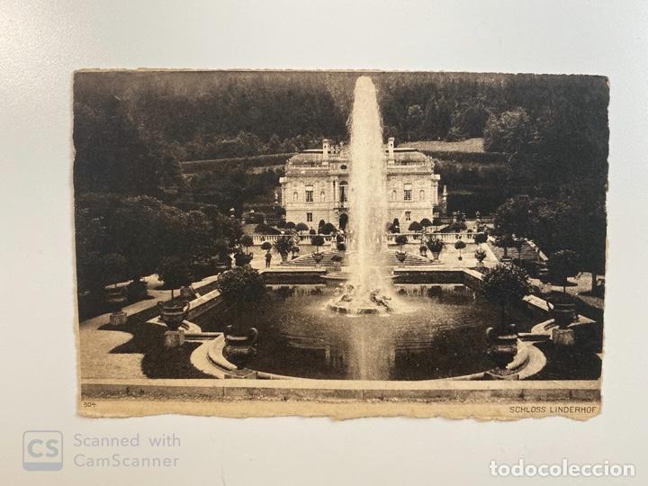 Postkarten: TARJETA POSTAL. ALEMANIA. SCHLOSS LINDERHOF. MEDIDAS APROX.: 13.5 X 9 CM
