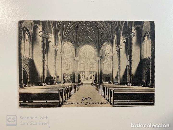Postkarten: TARJETA POSTAL. ALEMANIA. BERLIN. INNERES DER ST. BONIFACIUS-KIRCHE. MEDIDAS APROX.: 13.5 X 9 CM