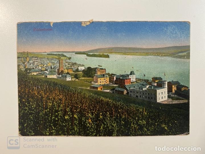 Postais: TARJETA POSTAL. ALEMANIA. R&Uuml;DESHEIM. MEDIDAS APROX.: 13.5 X 9 CM