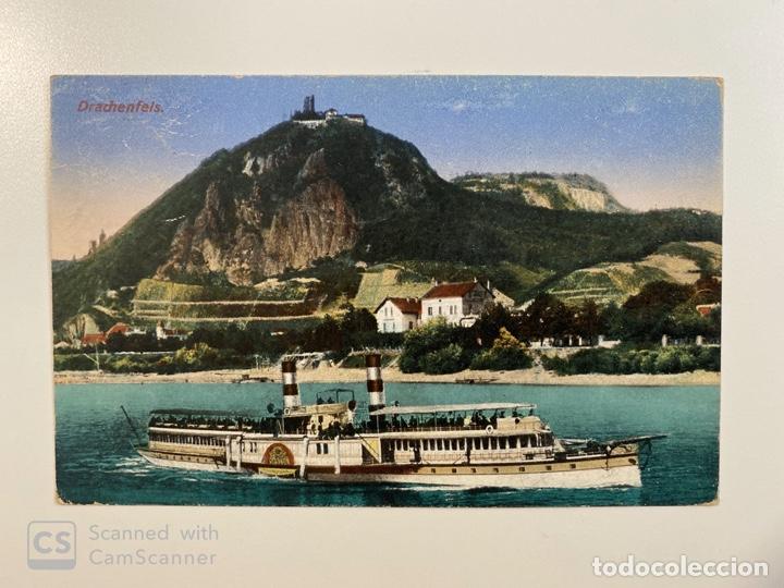 Postais: TARJETA POSTAL. ALEMANIA. DRACHENFELS. MEDIDAS APROX.: 13.5 X 9 CM