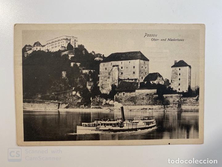 Postais: TARJETA POSTAL. ALEMANIA. PASSAU. OBER UND NIEDERHAUS. MEDIDAS APROX.: 13.5 X 9 CM