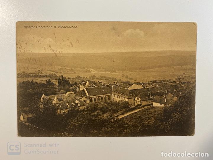 Postcards: TARJETA POSTAL. ALEMANIA. KLOSTER OBERBRONN B. NIEDERBRONN. MEDIDAS APROX.: 13.5 X 9 CM