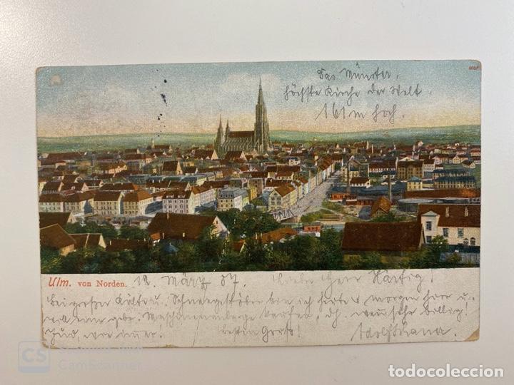 Postais: TARJETA POSTAL. ALEMANIA. ULM. VON NORDEN. MEDIDAS APROX.: 13.5 X 9 CM
