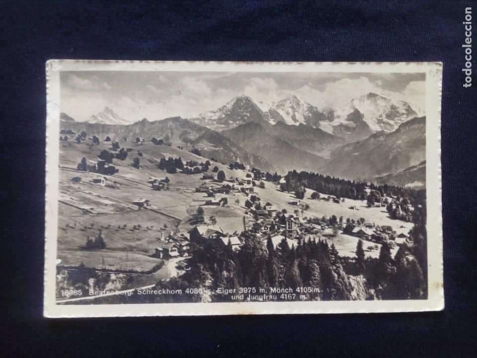 Postales: Postal antigua Beatenberg Suiza circulada 1912