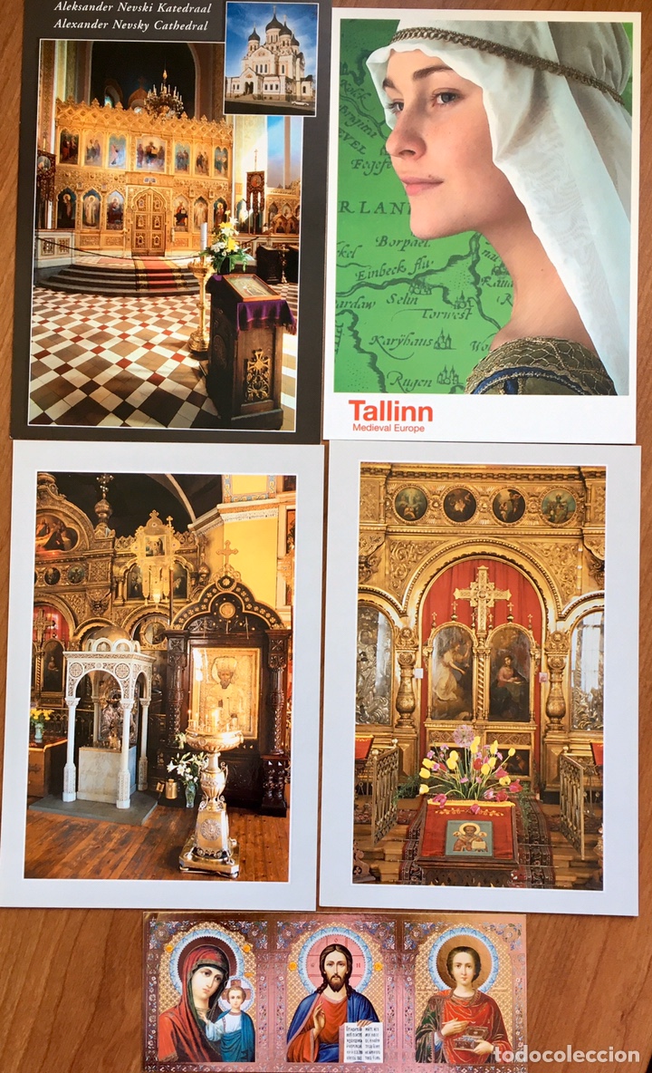 Postkarten: Postales de Tallin