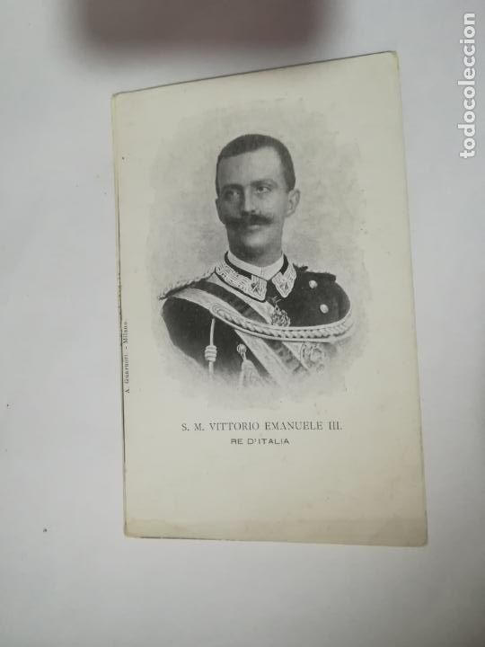 Postais: TARJETA POSTAL. ITALIA. S.M. VITTORIO EMANUELE III. RE D'ITALIA.