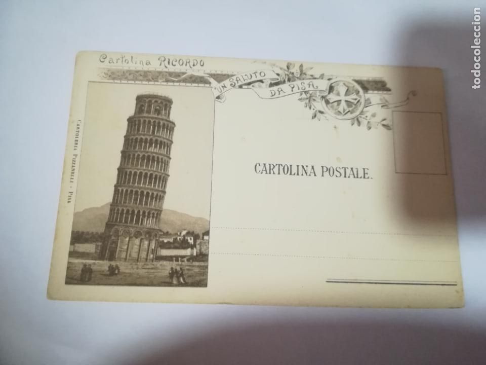Postcards: TARJETA POSTAL. ITALIA. CARTOLINA RICORDO. UN SALUTO DA PISA. PISA.