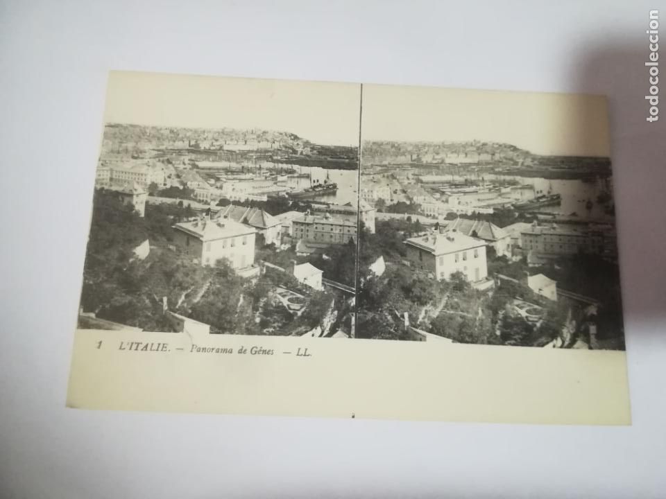 Postcards: TARJETA POSTAL. ITALIA. PANORAMA DE GENES. LL. 1.