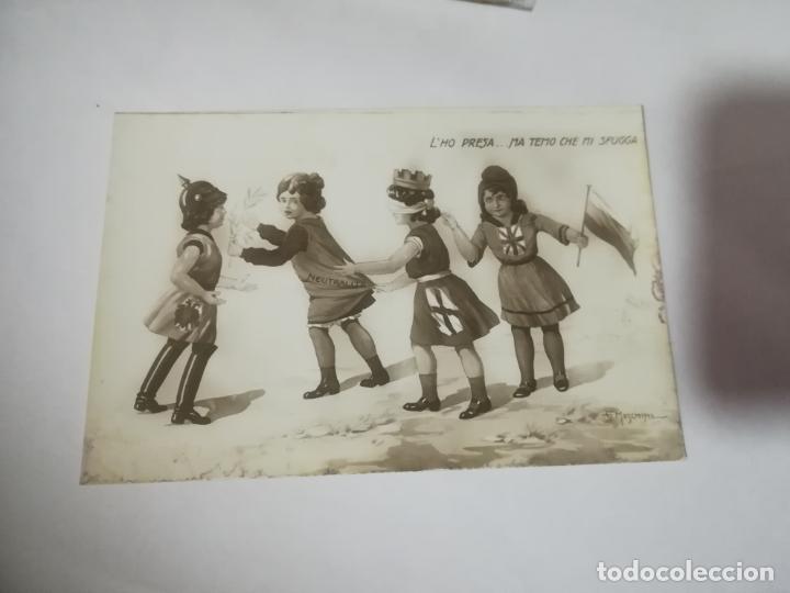 Postcards: TARJETA POSTAL. INFANTIL. ITALIA. L'HO PRESA...MA TEMO CHE MI SFUGGA.