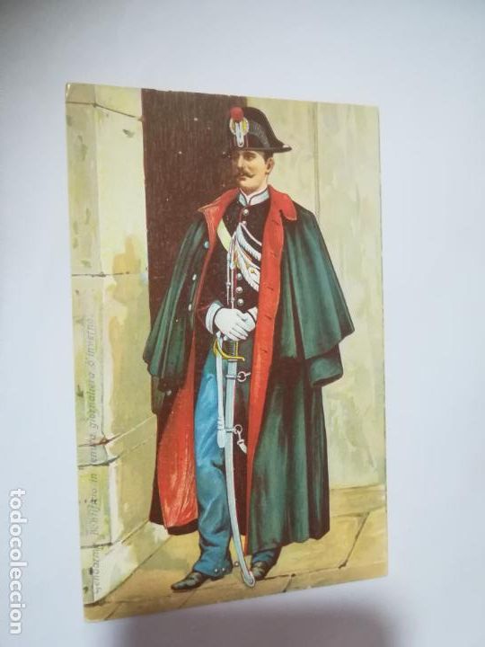 Postcards: TARJETA POSTAL. ITALIA. UNIFORME. GENDARME PONTIFICIO IN RENUTA GIORNALIERA D'INVERNO