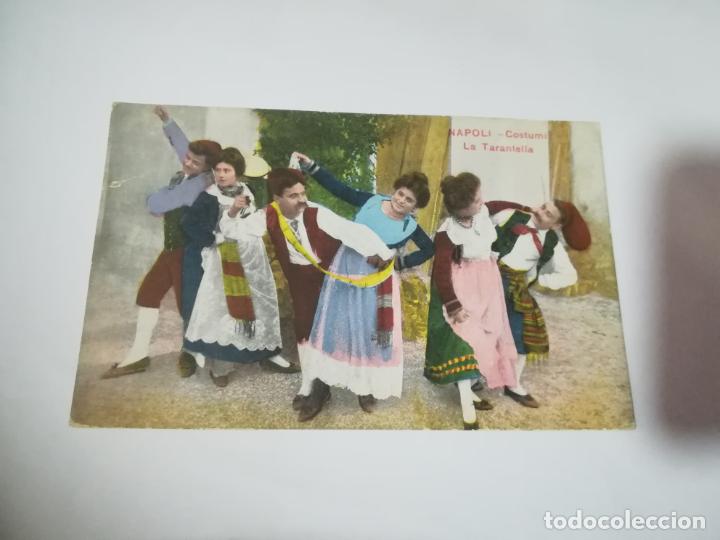 Postcards: TARJETA POSTAL. ITALIA. NAPOLI. COSTUMI. LA TARANTELLA. 1180. DOMENICO TRAMPETTI