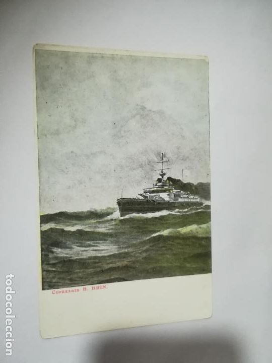 Postcards: TARJETA POSTAL. ITALIA. CORAZZATA. B.BRIN