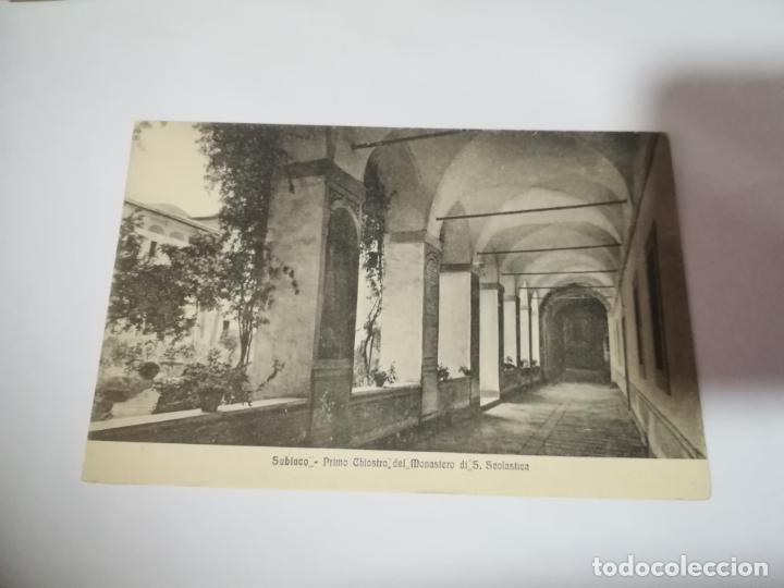 Postales: TARJETA POSTAL. ITALIA. SUBIACO. PRIMO CHIOSTRO DEL MONASTERO DI S. SCOLASTICA